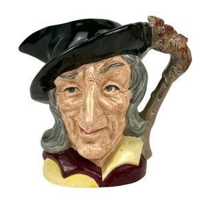 Royal Doulton Toby Jug "The Pied Piper" D6403 Vintage 1953 Large 7"